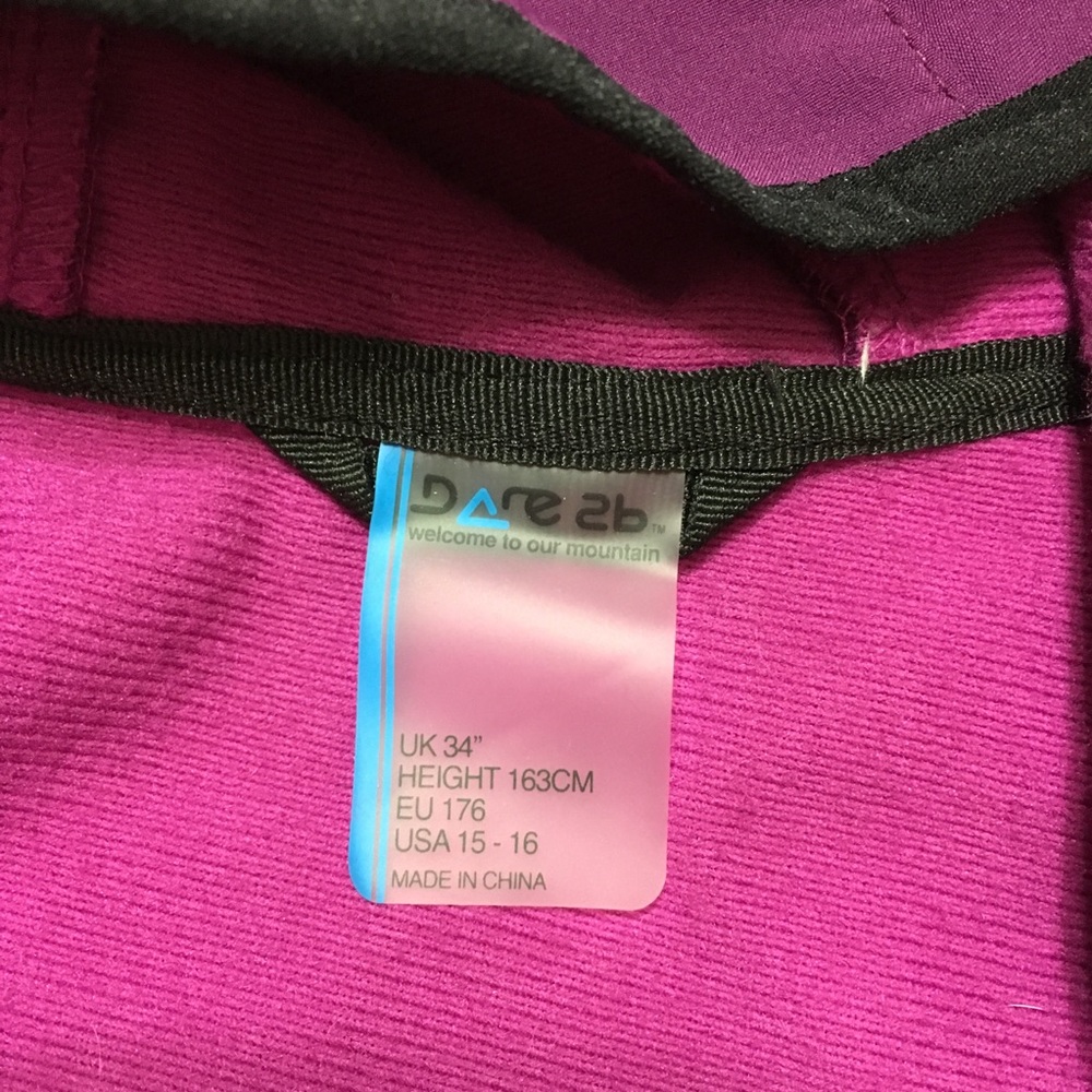 Dare2b girl’s rain jacket - Picture 5 of 5